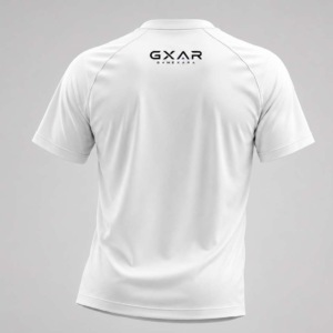 GameXara Official Premium White Half Sleeve T-Shirt | Gamer Merchandise | Unisex Cotton Tee - Image 3